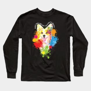 rescues are my favorite breed Long Sleeve T-Shirt